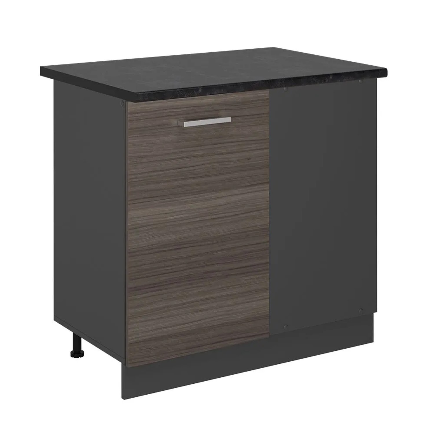 Vicco Eckunterschrank R-Line EdelGrau 86 x 82 AP Anthrazit Art Nr 53632