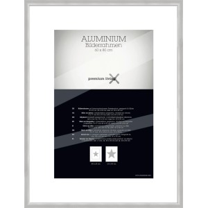 Premium Living Bilderrahmen Aluminium ca. 60x80cm