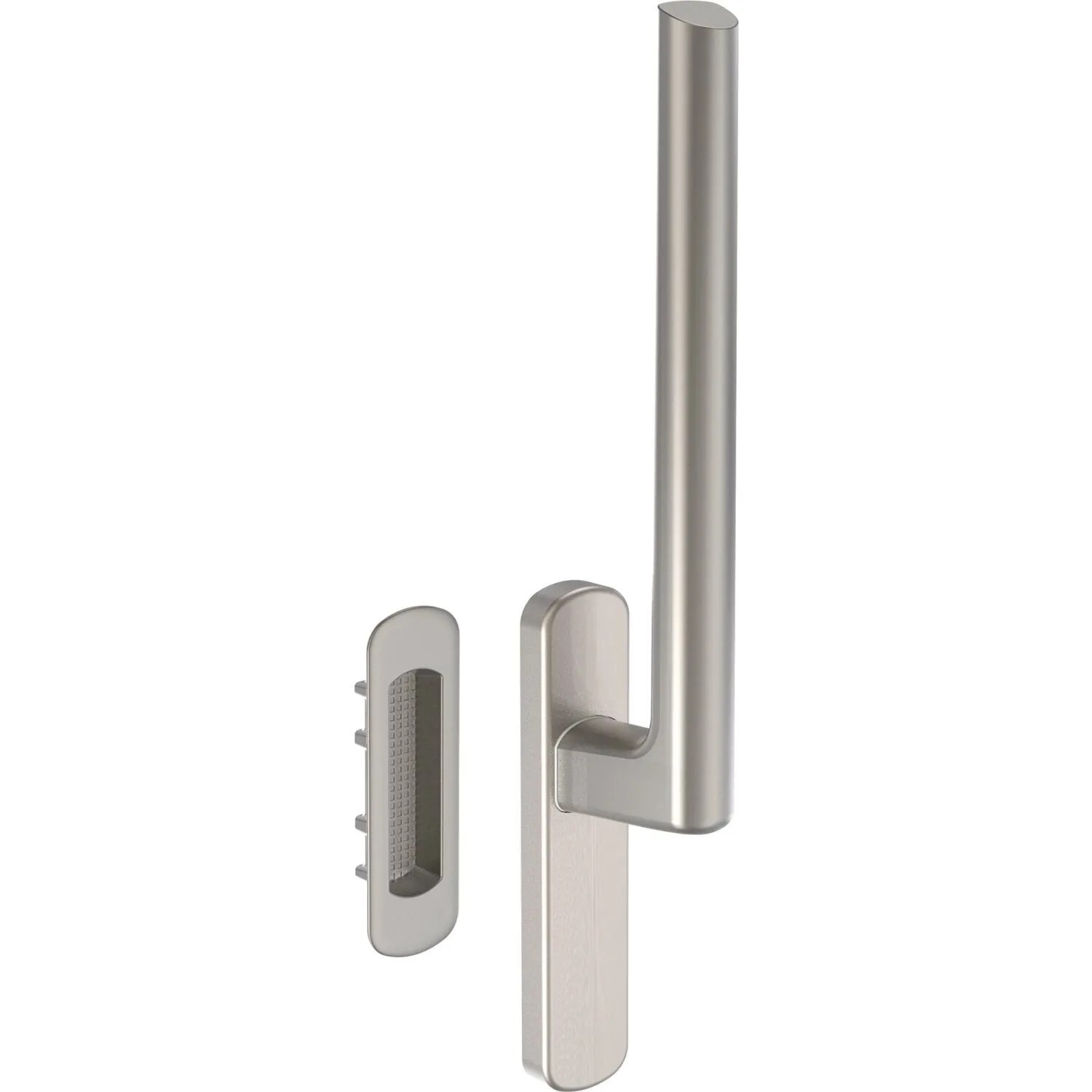Maco Hs Griffgarnitur 12 Innen Türstärke 69-78mm Alu Titan Eloxiert