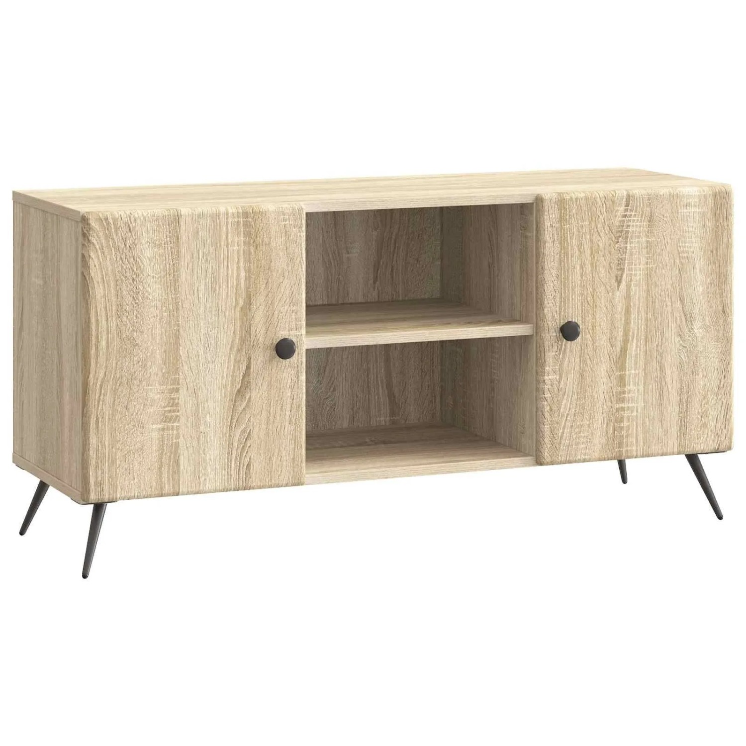 vidaXL TV-Schränk Sonoma-Eiche 102 x 34,5 x 50 cm Holzwerkstoff 895617