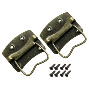 HMF 6497-KG1-S2 Vintage Griffe für Möbel 2 Stück 54 x 55 mm Bronze