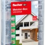 Fischer Meister-Box Universal mit 110 Dübeln in transparenter Kunststoffbox.