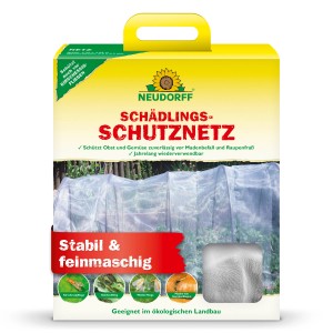 Neudorff Schädlingsschutznetz: Engmaschiges Netz zum Schutz von Gemüse und Obst im Garten.
