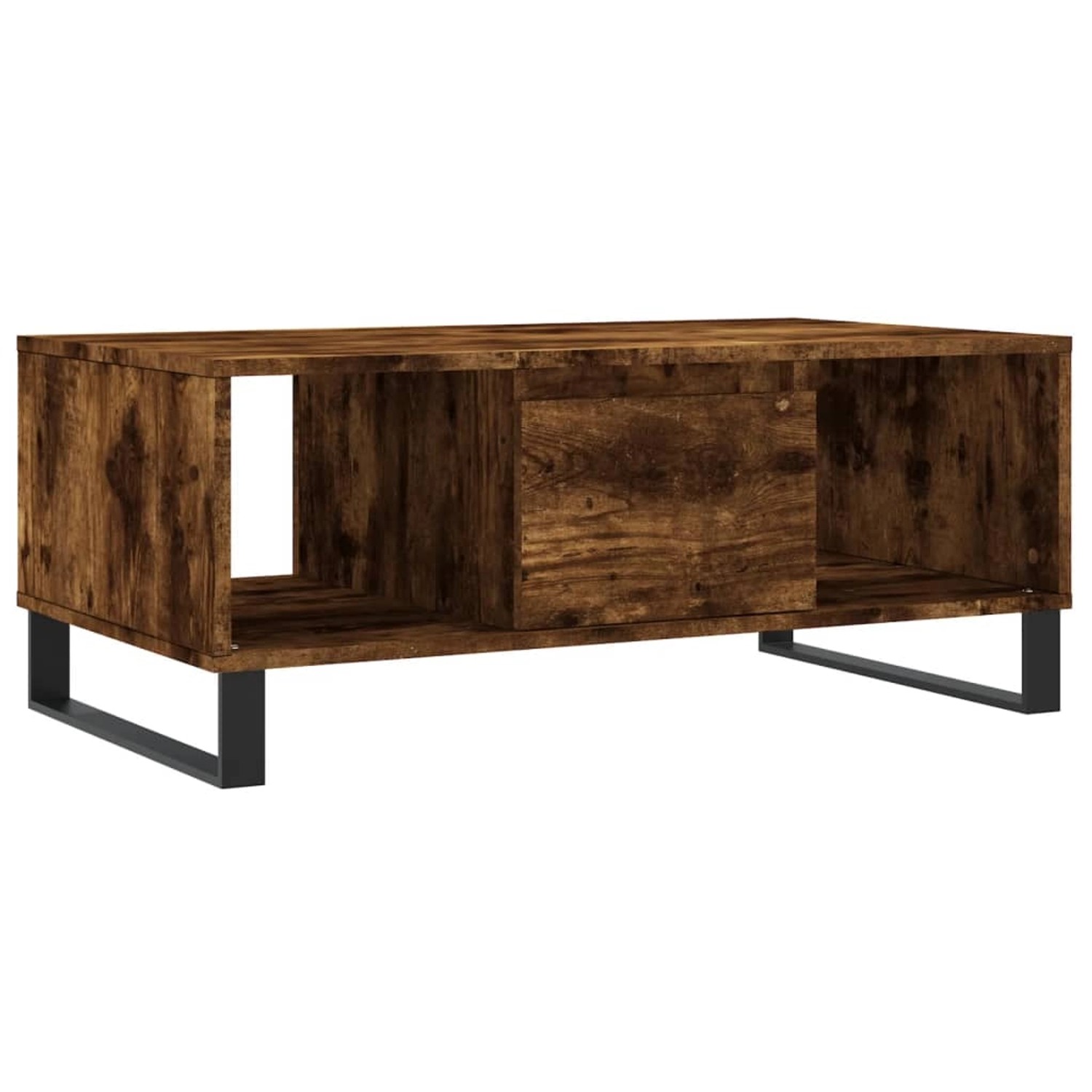 vidaXL Couchtisch Räuchereiche 90x50x36,5 cm Holzwerkstoff 830601 günstig online kaufen