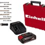 Einhell Akku-Bohrhammer TE-HD 18 Li Set mit Akku, Ladegerät, Bohrer-Set und Koffer.