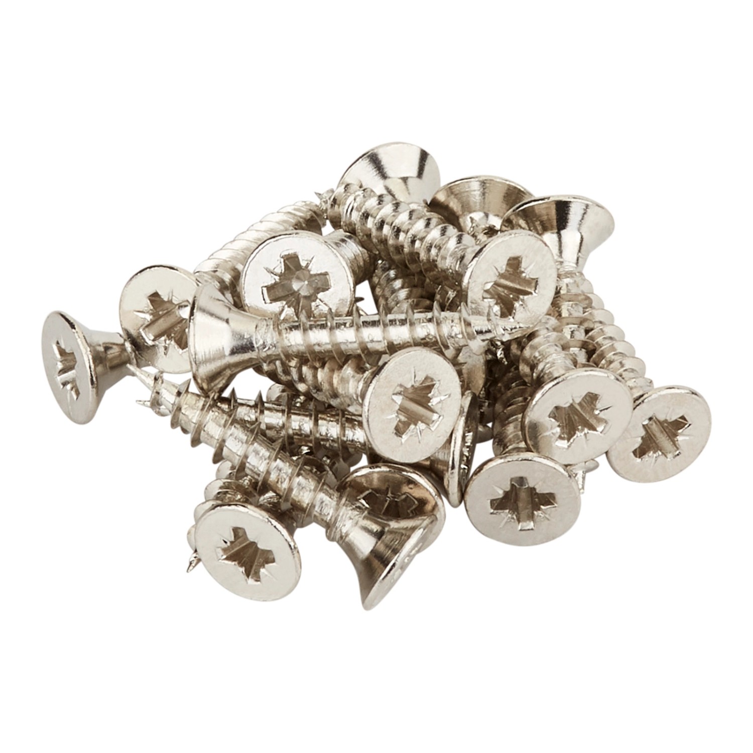 SOTECH 1 Set Befestigungsschrauben 3 x 16 mm Edelstahloptik für 1000 mm Stangenscharnier