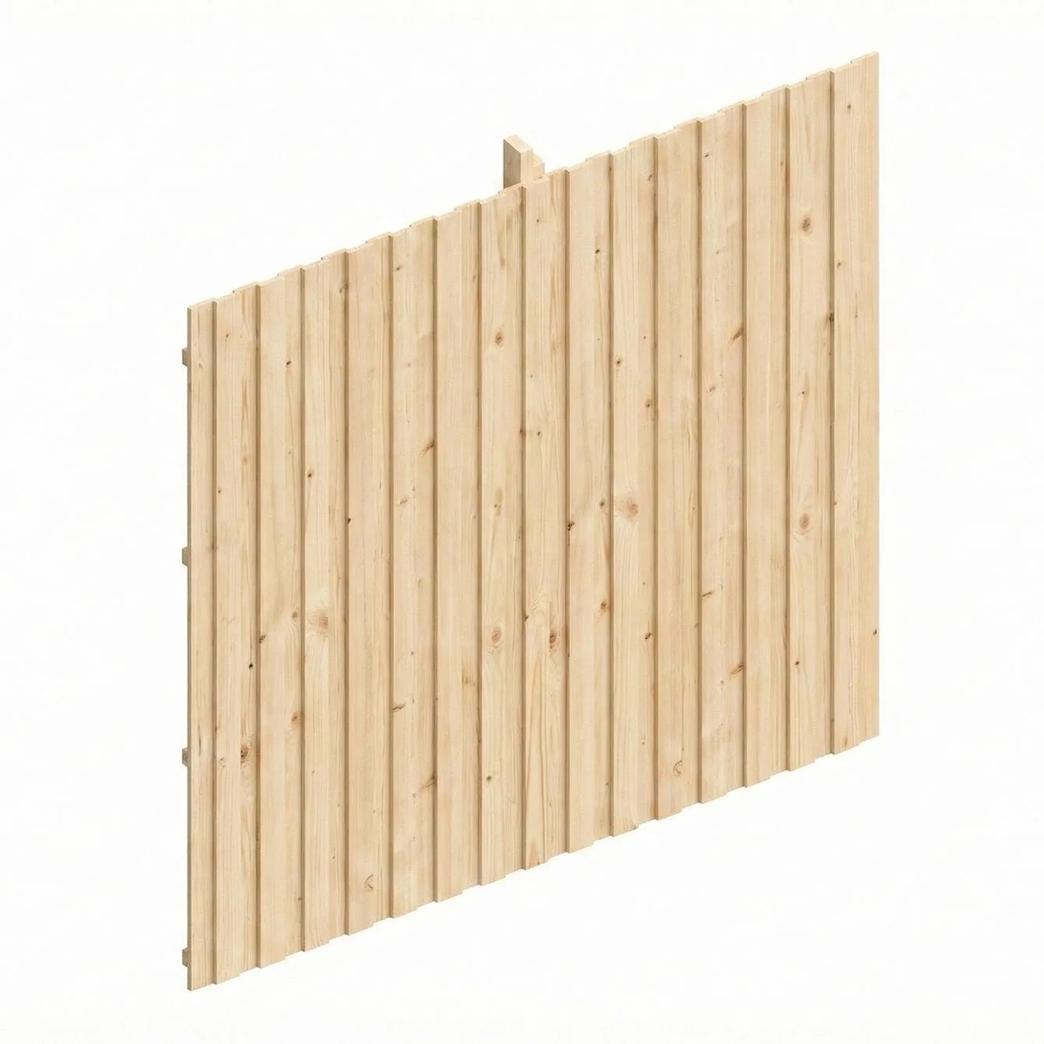 Skan Holz Rückwand Deckelschalung aus Fichte 362 cm x 330 cm