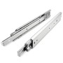 SOTECH Vollauszug 250 mm aus verzinktem Stahl mit Soft Close und Kugelkäfig, 80 kg Tragkraft.