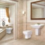 Kerra Wandbidet Kleopatra 15 weiß glänzend, wandhängend aus Sanitärkeramik, für einfache Badreinigung.