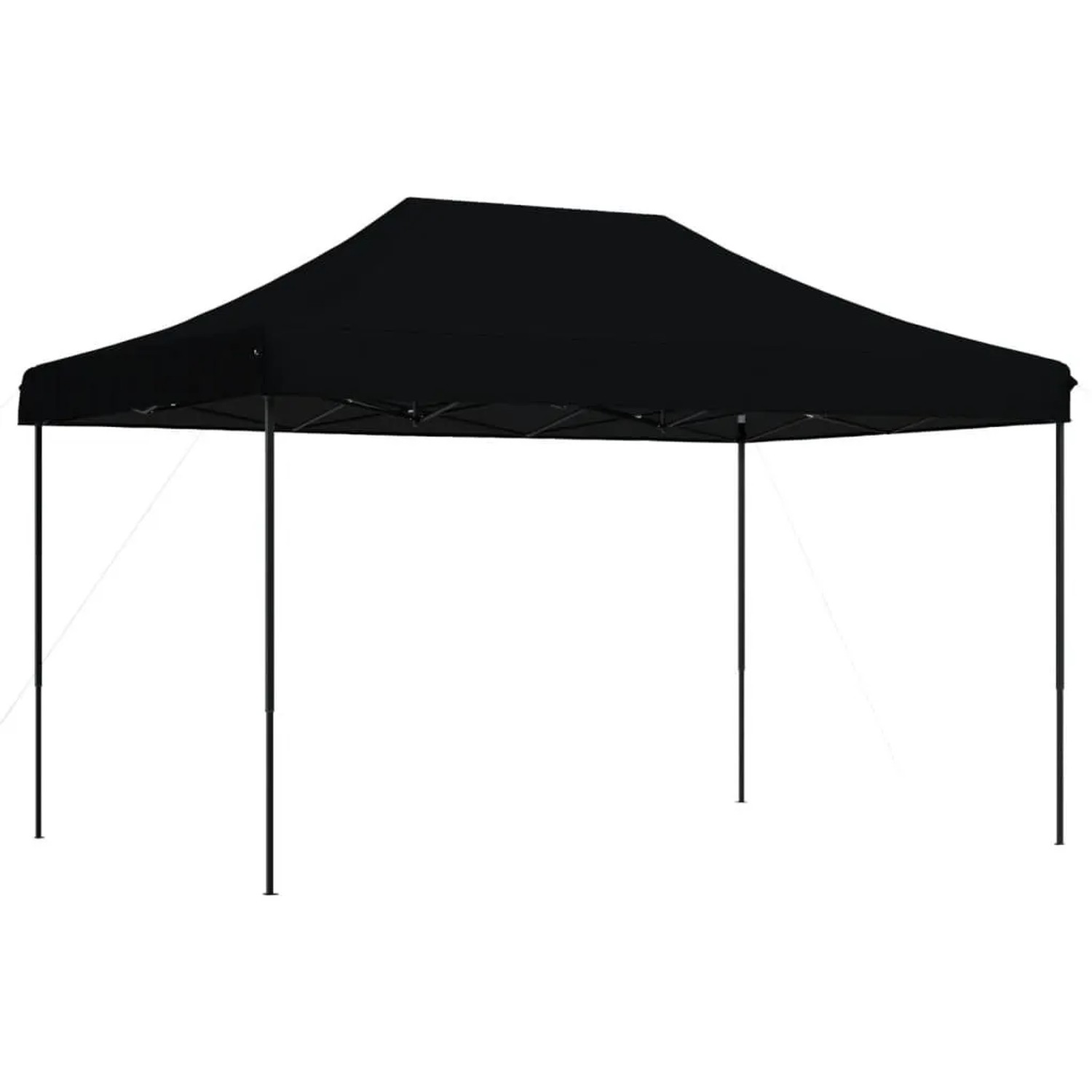 vidaXL Partyzelt Faltbar Pop-Up Schwarz 440x292x315 cm 4004966