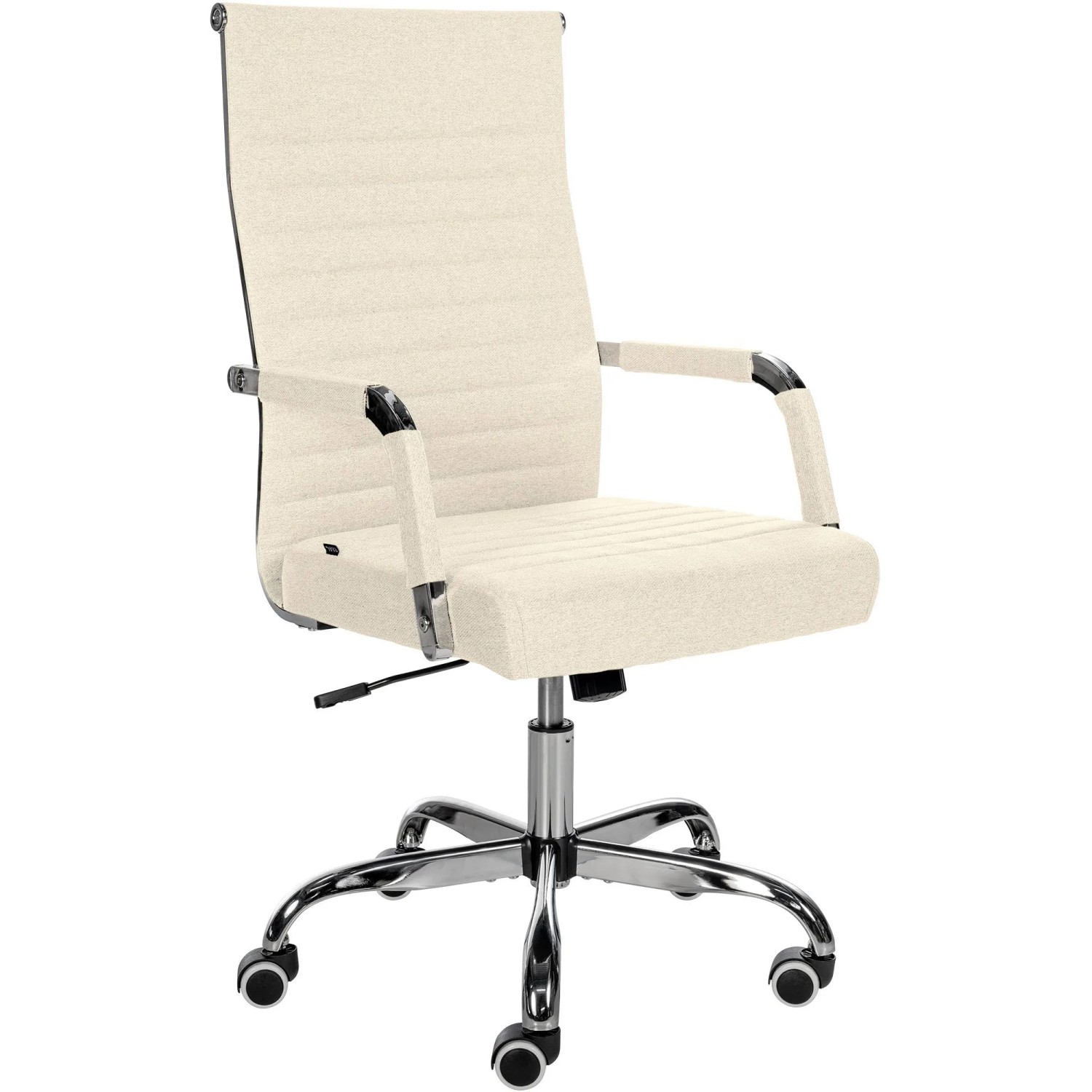 CLP Bürostuhl Amadora Creme/Stoff