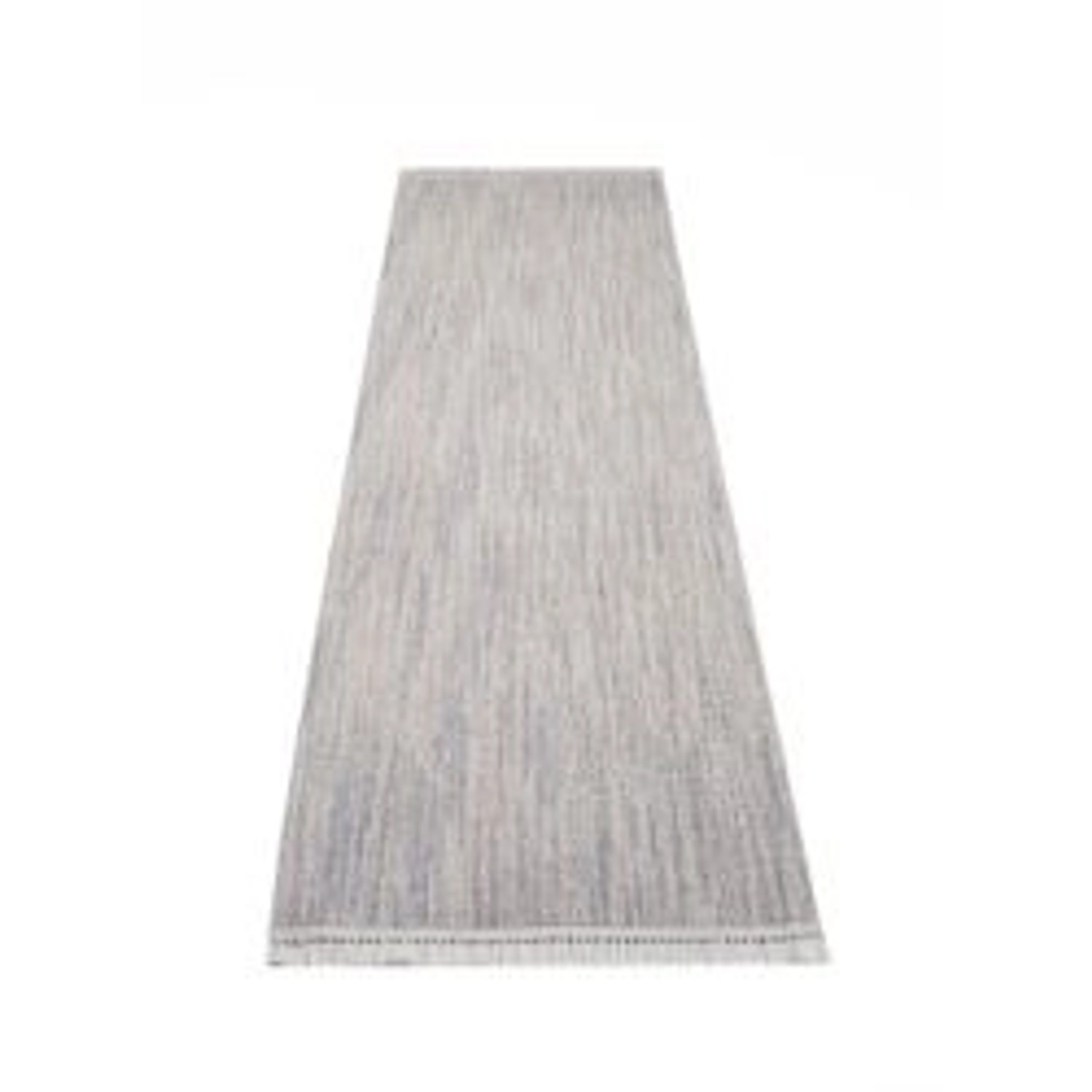 payé Teppich Klassiko 52 Fransen 80x300 cm Grau günstig online kaufen