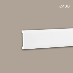 PROFHOME Wand- und Friesleiste, 26 m Set, weiße Zierleiste aus Polystyrol für Wand und Decke.