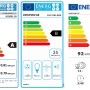 Energieeffizienzlabel für Respekta Küchengeräte: Herd A, Dunstabzug B, Geschirrspüler E.