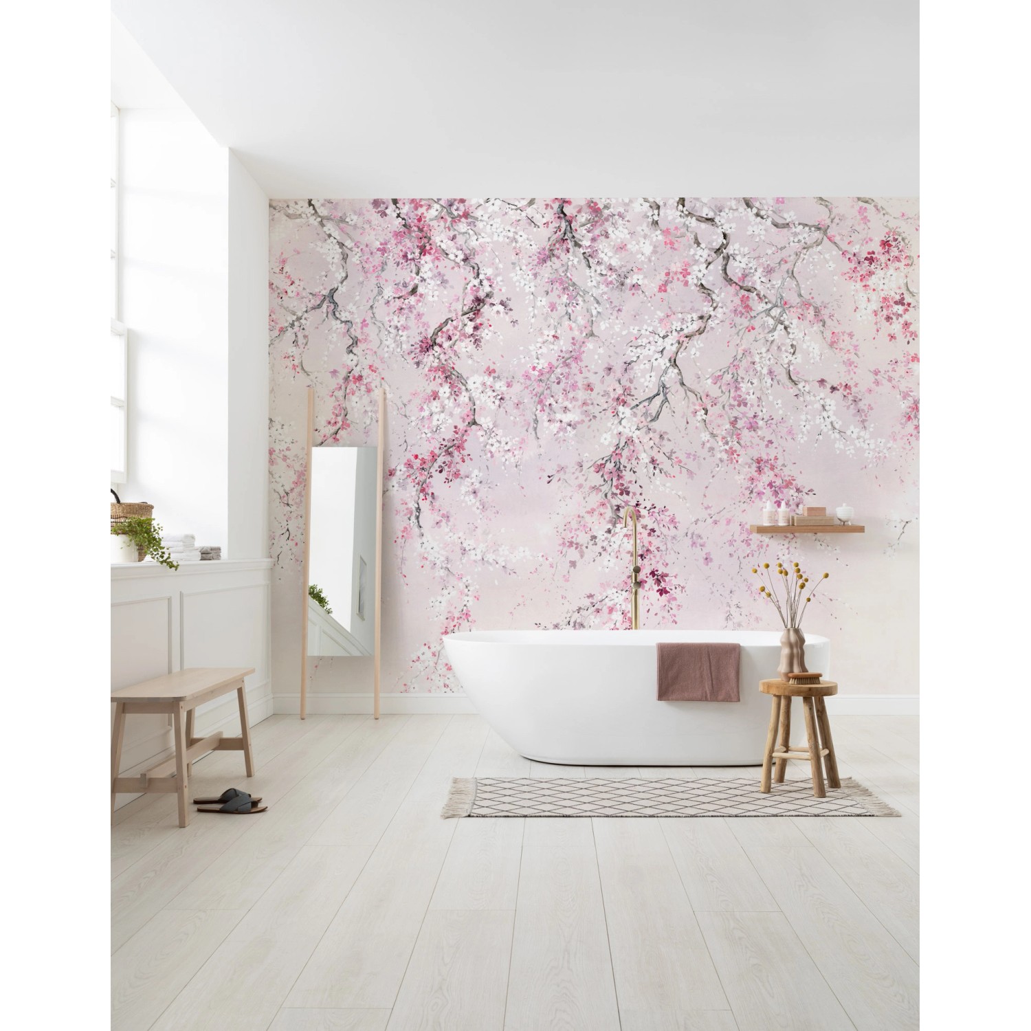Komar Fototapete Vlies Kirschblüten 300 x 280 cm kaufen bei OBI