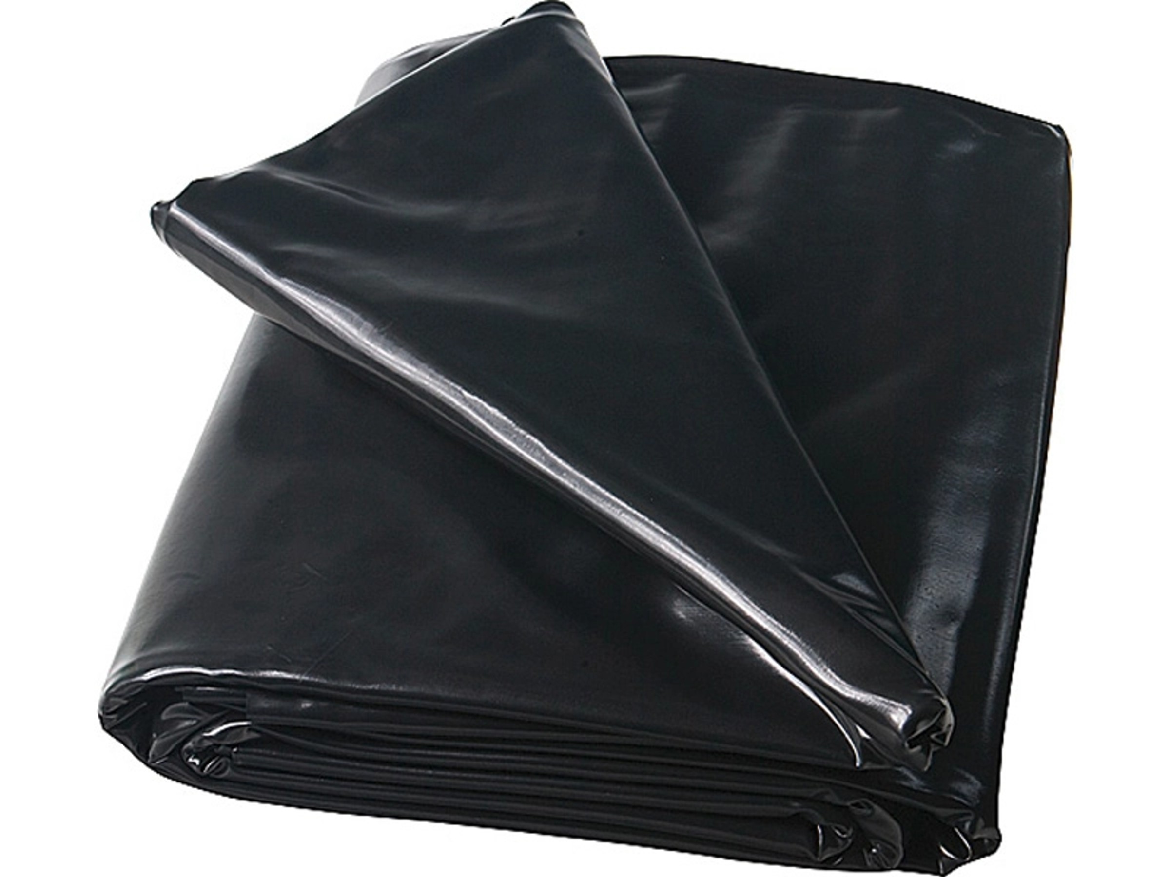 TeichVision Premium PVC Teichfolie schwarz Stärke 1 mm 2 m x 2 m