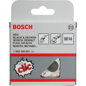Bosch SDS clic Schnellspannmutter M14 in Verpackung für Winkelschleifer Zubehör.