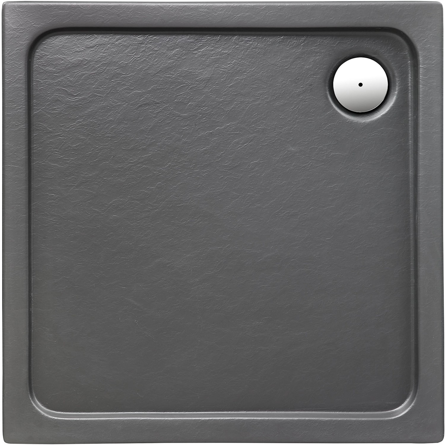 Ottofond Duschwanne Extraflach Aruba Rechteck 140 cm x 90 cm Anthrazit