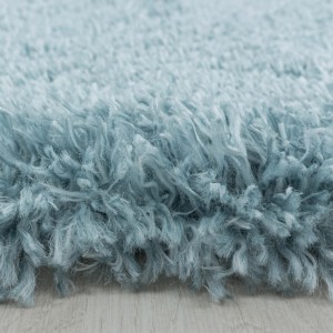 Ayyildiz Hochflorteppich Fluffy 3500 Blau Ø 120 cm