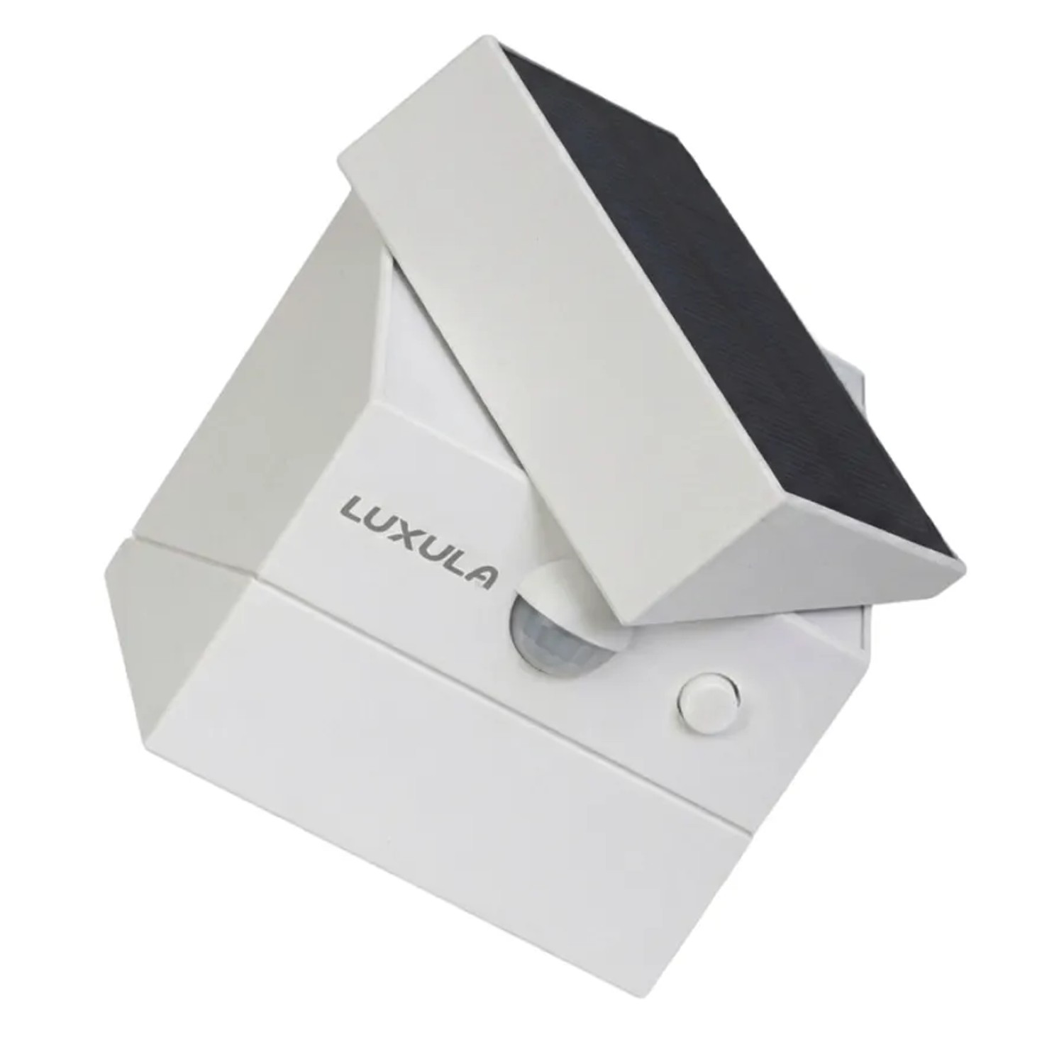 LUXULA Solar Wandleuchte 300lm 3000- 6000K Warm- Kaltweiß Bewegungsmelder PIR Sensor Drehbare Hauswandleuchte Weiß_14