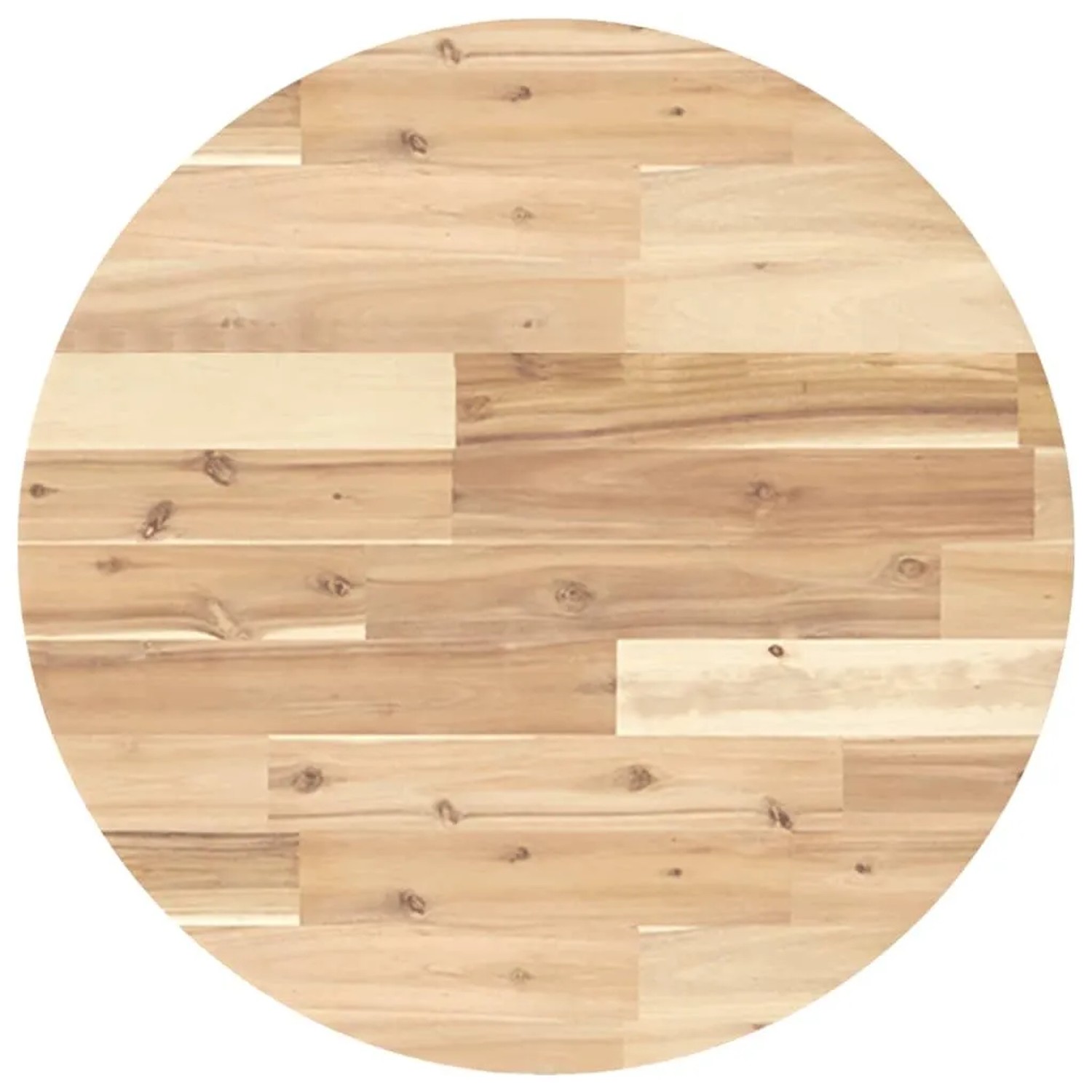 vidaXL Tischplatte Rund Ø60x4 cm Massivholz Akazie 4008690