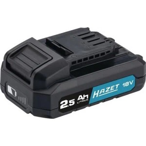 Hazet Akku 9500-025, 18V 2,5Ah, Li-Ion Akku für Geräte der Serie 9500.