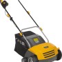 Stiga Elektro-Vertikutierer SV 213 E mit Fangkorb, gelb/grau.
