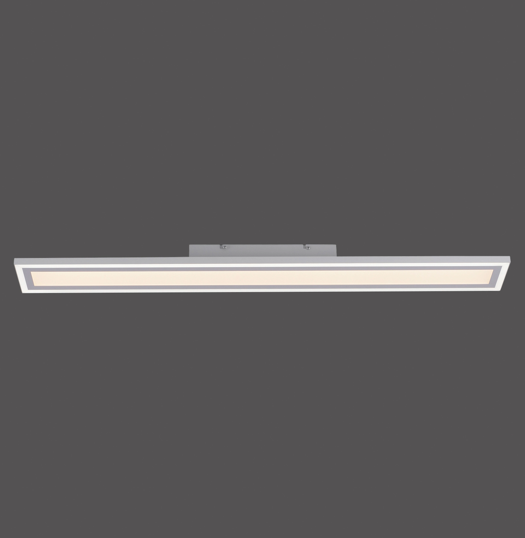 Just Light. LED-Deckenleuchte Edging Weiß 100 cm x 11,8 cm CCT