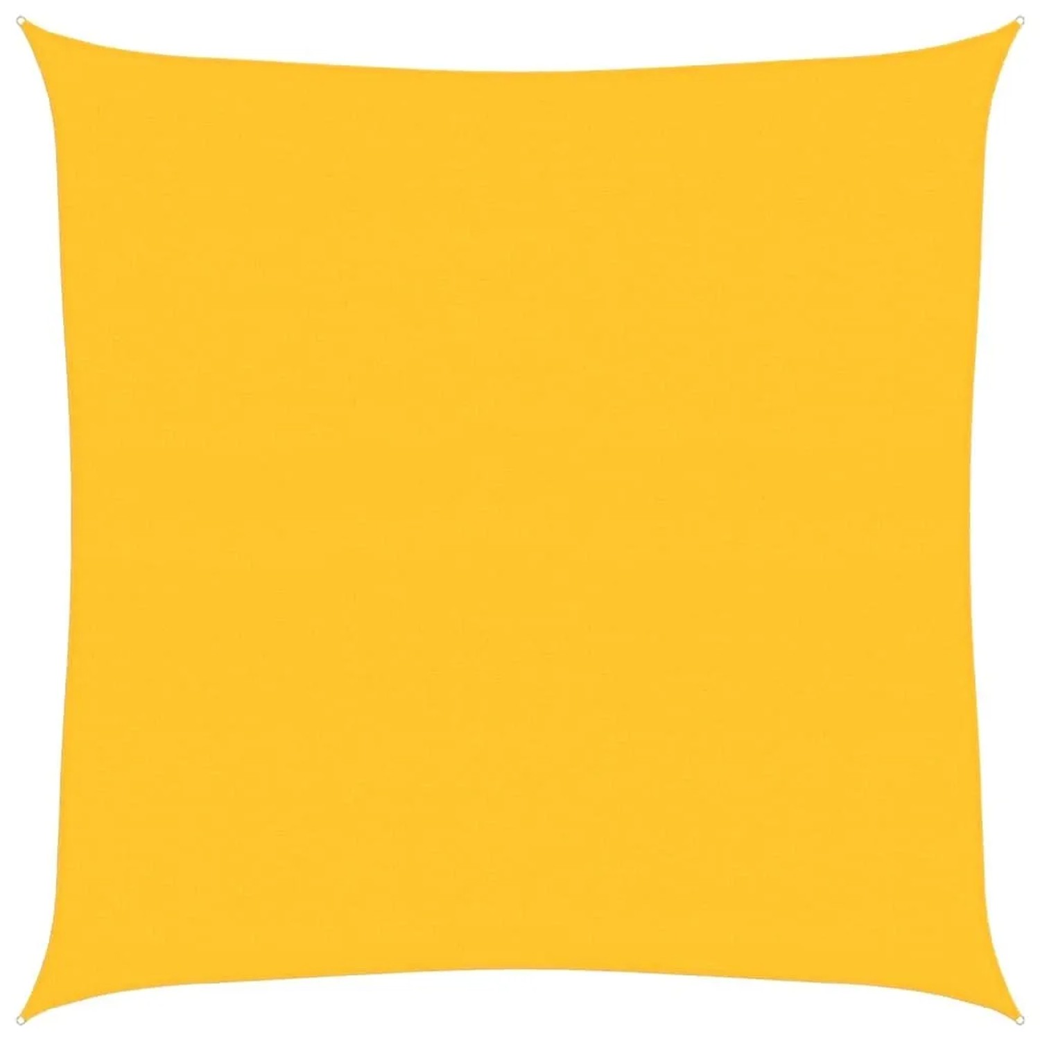 vidaXL Sonnensegel 160 g/m² Quadratisch Gelb 4,5x4,5 m HDPE 311552 günstig online kaufen