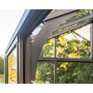 Bloomcabin Premium-Qualität Gewächshaus Wandgewächshaus mit Accoya Fusion GHLTAF9