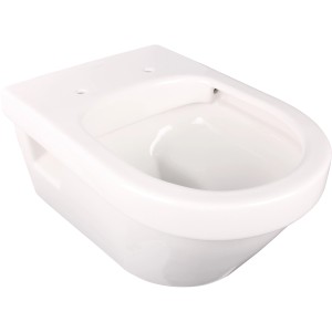 Villeroy & Boch Architectura Wand-WC, Tiefspüler, spülrandlos, Weiß.