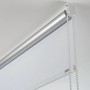 Schöner Wohnen Thermo-Rollo Martha, 45x150 cm, Weiß, mit Kettenzug und alubeschichteter Rückseite.