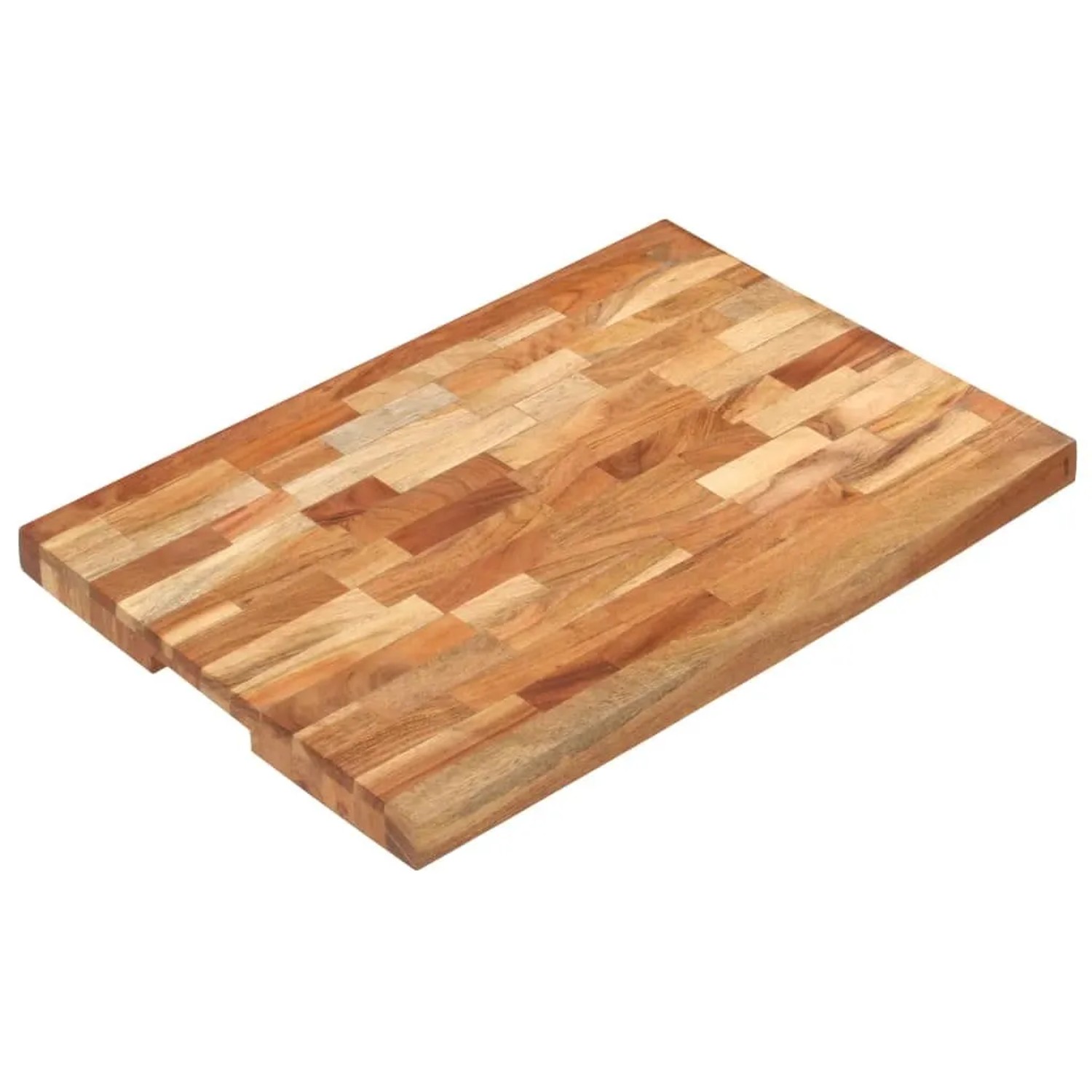 vidaXL Hackblock 60x40x4 cm Akazie Massivholz 286570