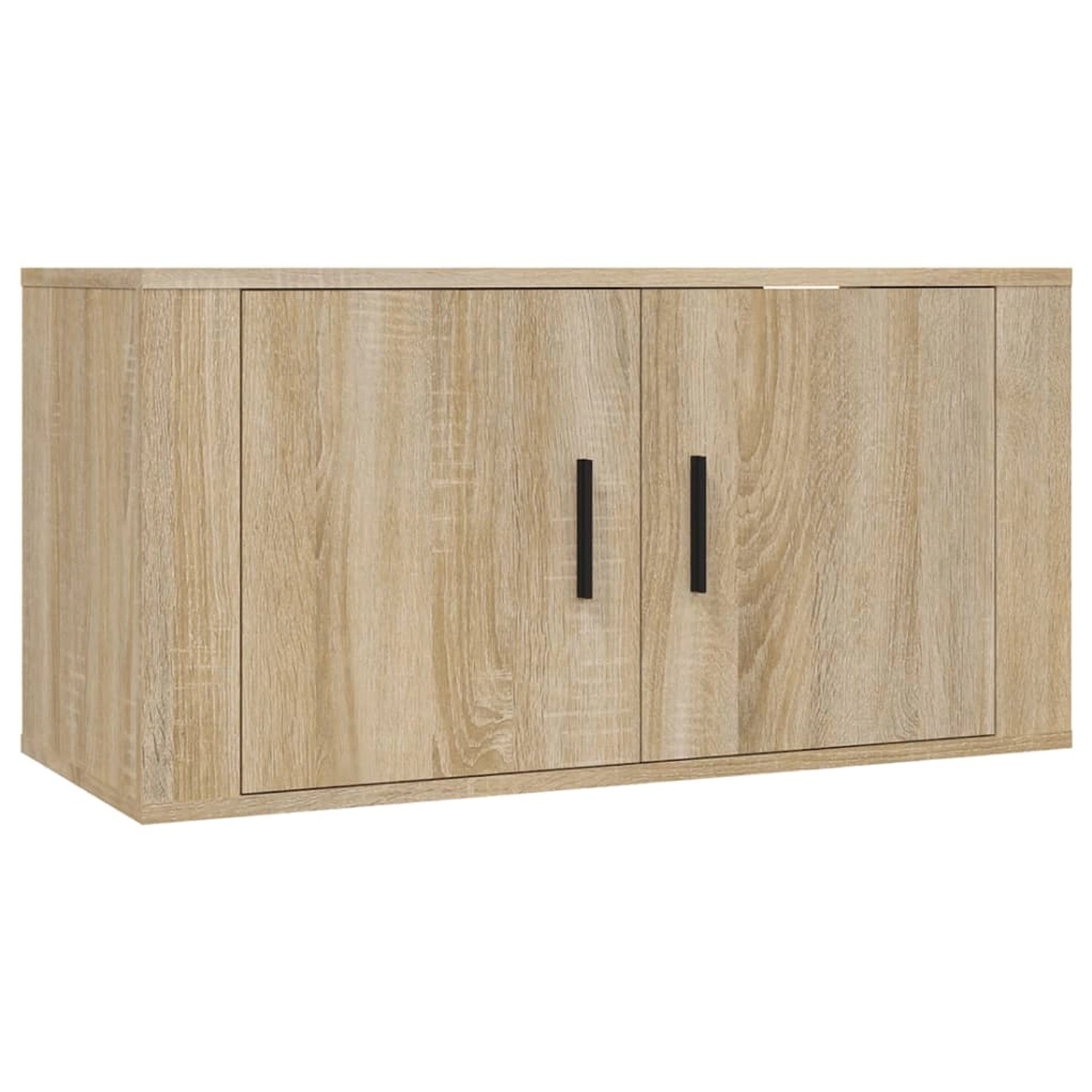 vidaXL TV-Wandschrank Sonoma-Eiche 80x34,5x40 cm 816627