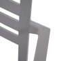 Detailansicht: Stapelsessel Alley von Siena Garden, taupe, aus glasfaserverstärktem Polypropylen.