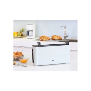 Braun Toaster PurEase - HT 3110 WH Weiß Doppelschlitz
