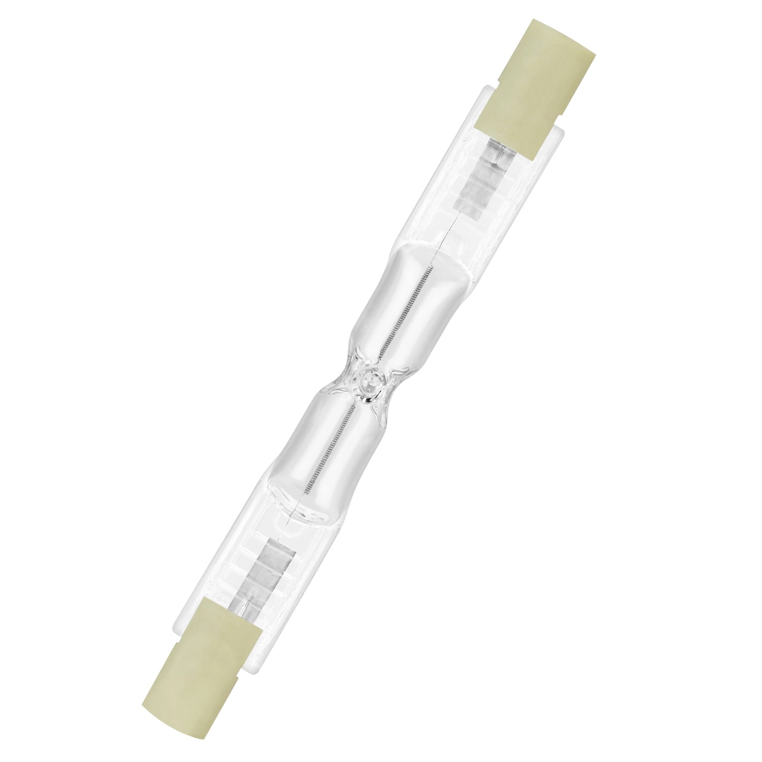 Osram Halogenbrennstab R7s 80W, Warmweiß, für Hochvolt-Halogenlampen.
