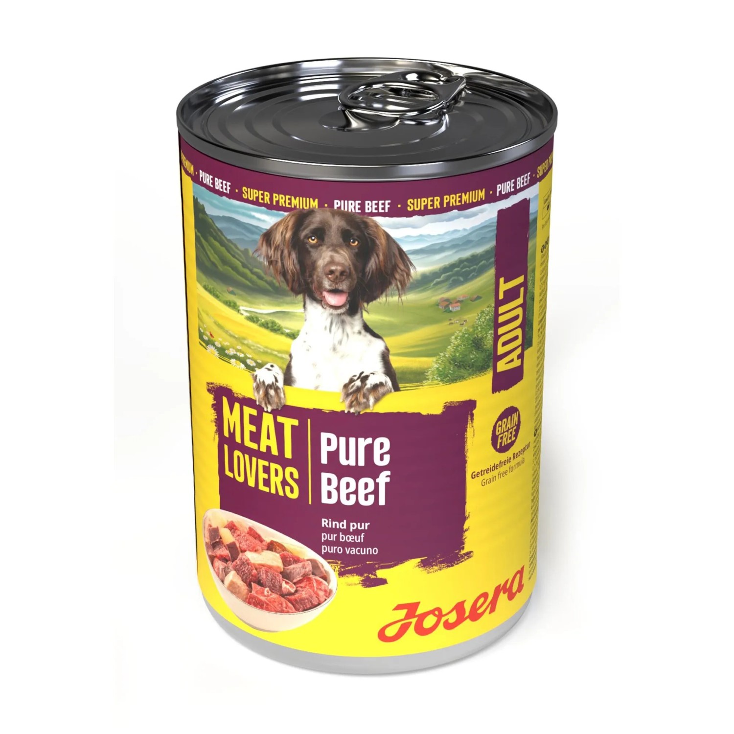 Josera Hunde-Nassfutter Meat Lovers Adult Pure Beef 400 g