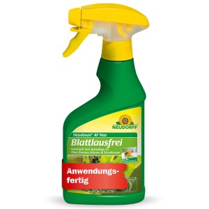 Neudorff Neudosan AF Neu Blattlausfrei, anwendungsfertiges Mittel gegen Blattläuse und saugende Insekten, 250ml Flasche.