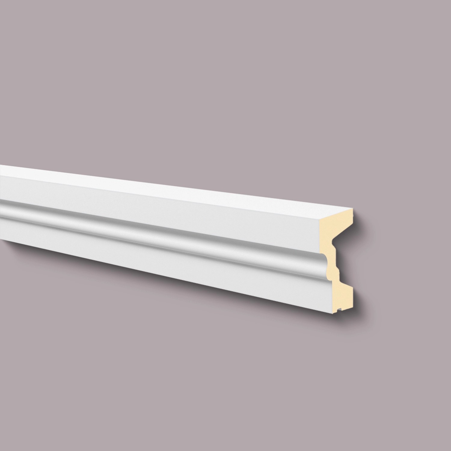 NOEL & MARQUET NMC FA11 DOMOSTYL Fenstersohlbank Fensterumrandung Fassadenprofil 2 m 200 cm x 7 cm x 14 cm Weiß