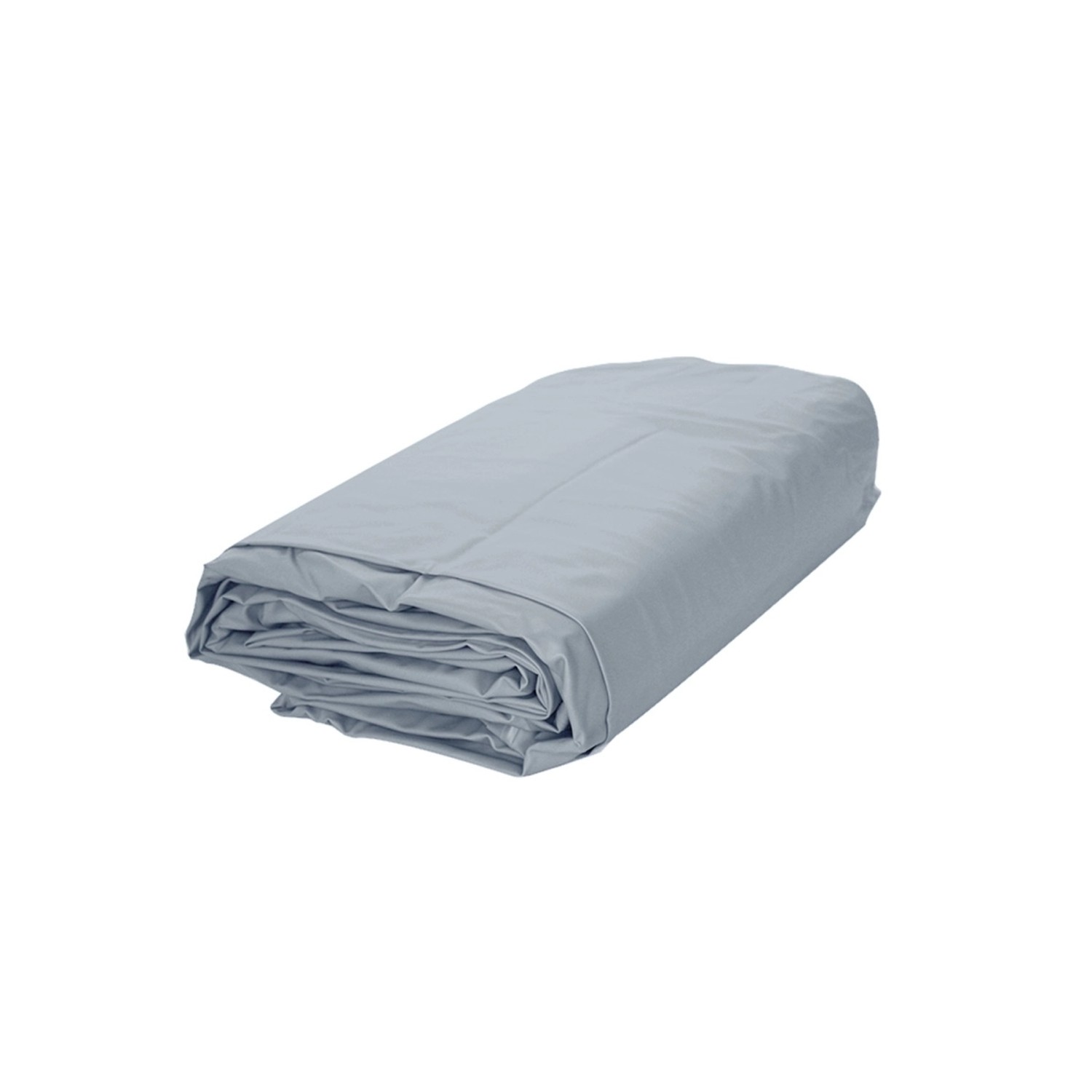 Evolution Poolfolie Rund Grau 360x90cm 0,25mm Überlappend Austausch Innenhülle