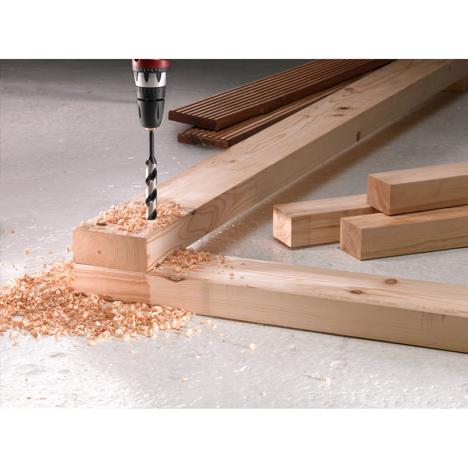 Schlangenbohrer Für Holz Profi 8mm SDS Plus Lewis Schlangenbohrer Holzbohrer 8x460mm Holzbohrer 2 Mm