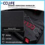 Robuster schwarzer CCLIFE Lambdasonden Werkzeugkoffer aus HDPE. Texturierte Oberfläche, rote Akzente, langlebig.