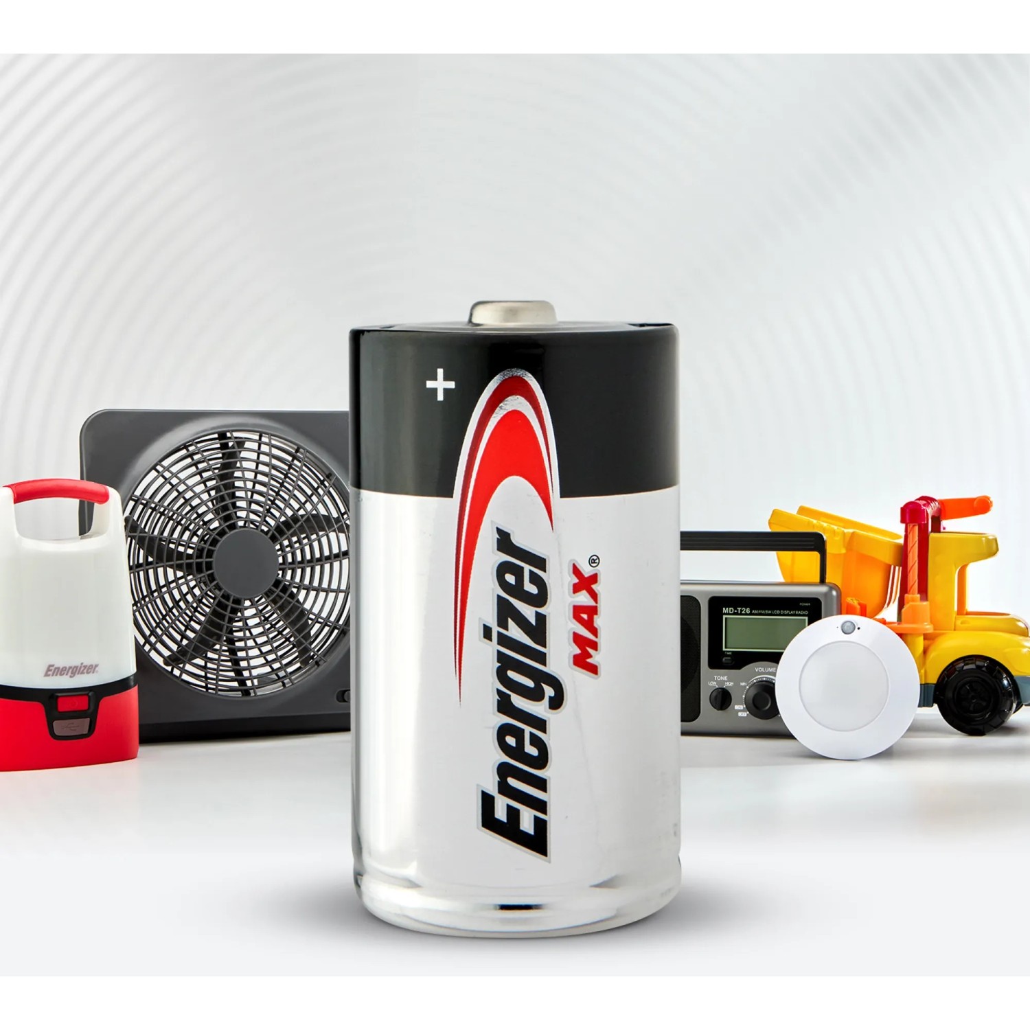 Energizer Max D Mono Batterie, 4er-Pack. Alkali-Batterie für Geräte des täglichen Bedarfs.