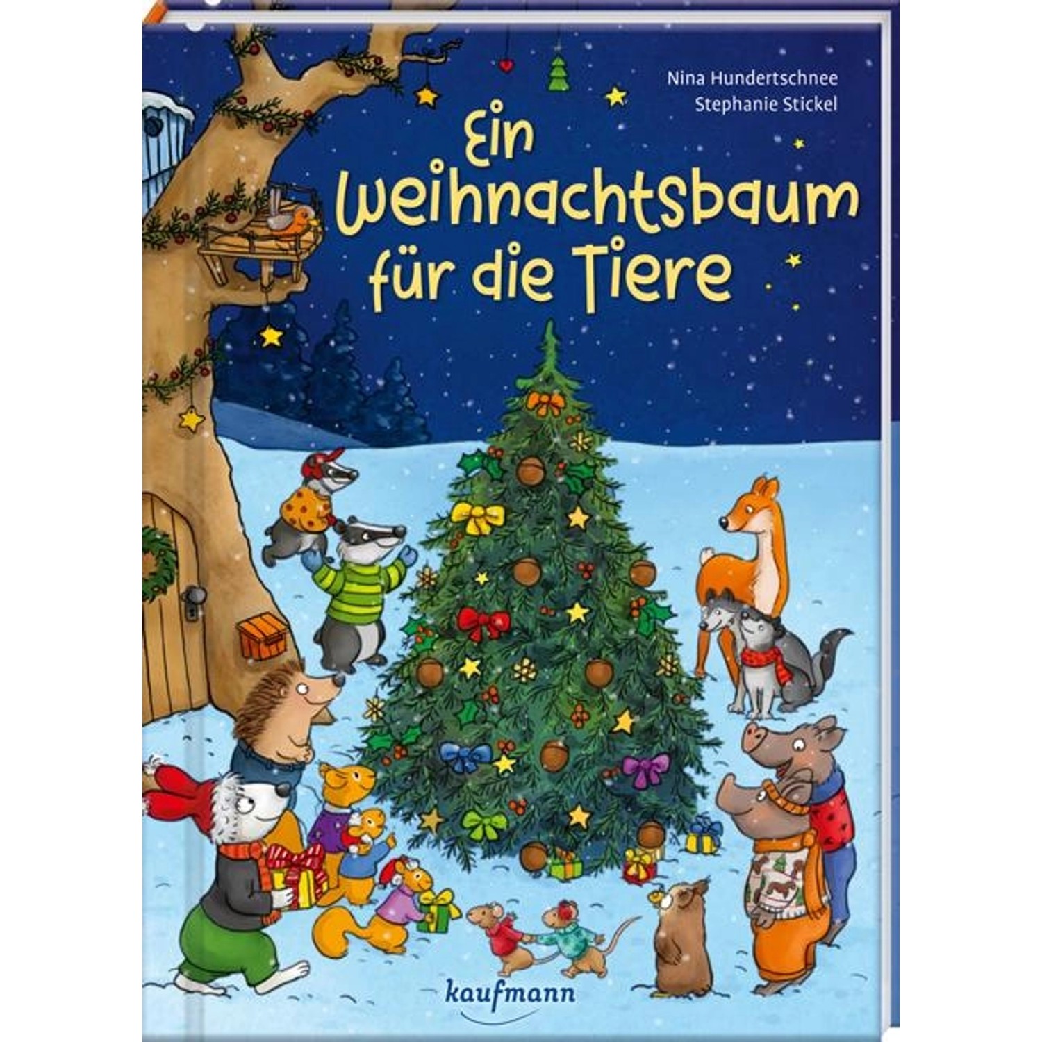 Ein Weihnachtsbaum für die Tiere