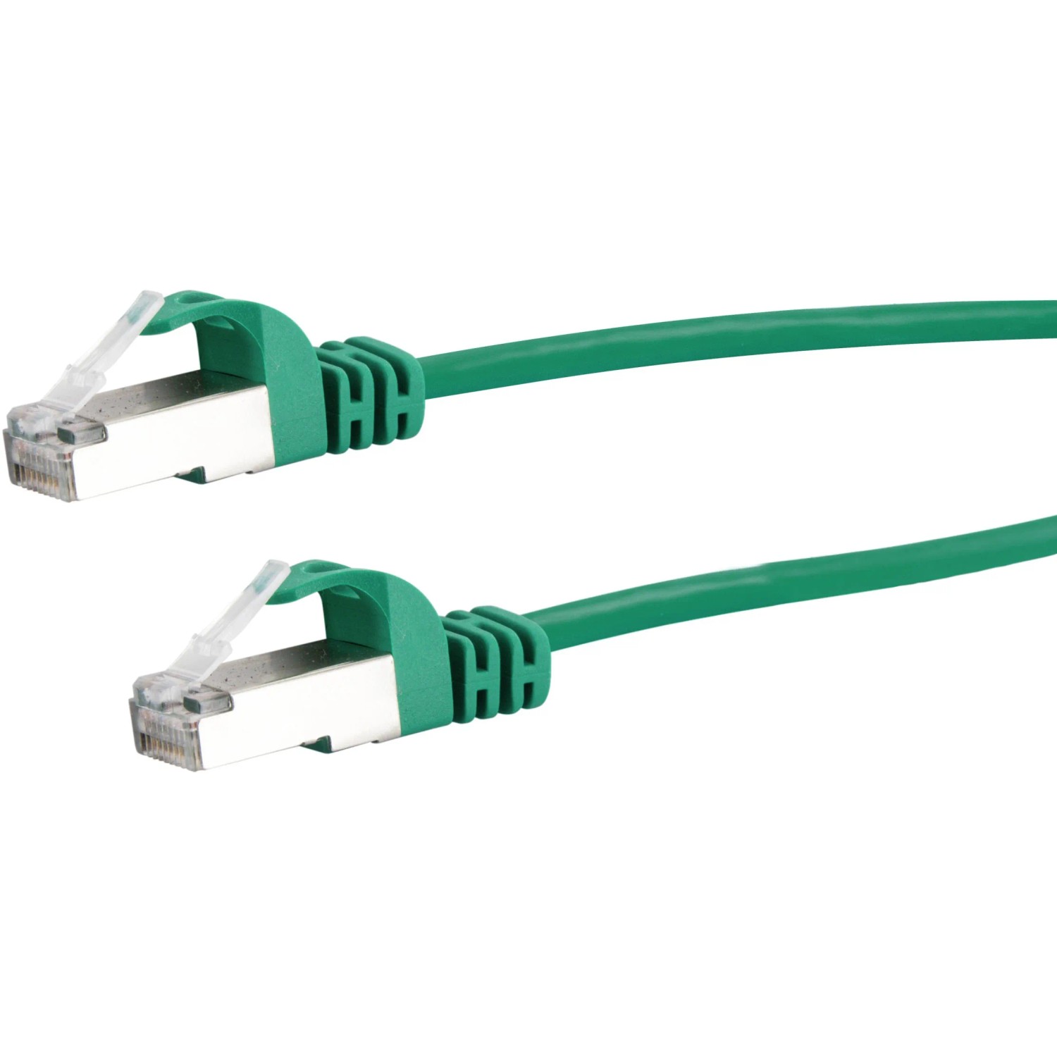 Grünes Schwaiger CAT 6 Netzwerkkabel, 2,5 m, mit RJ45 Stecker für Computer & Multimedia.