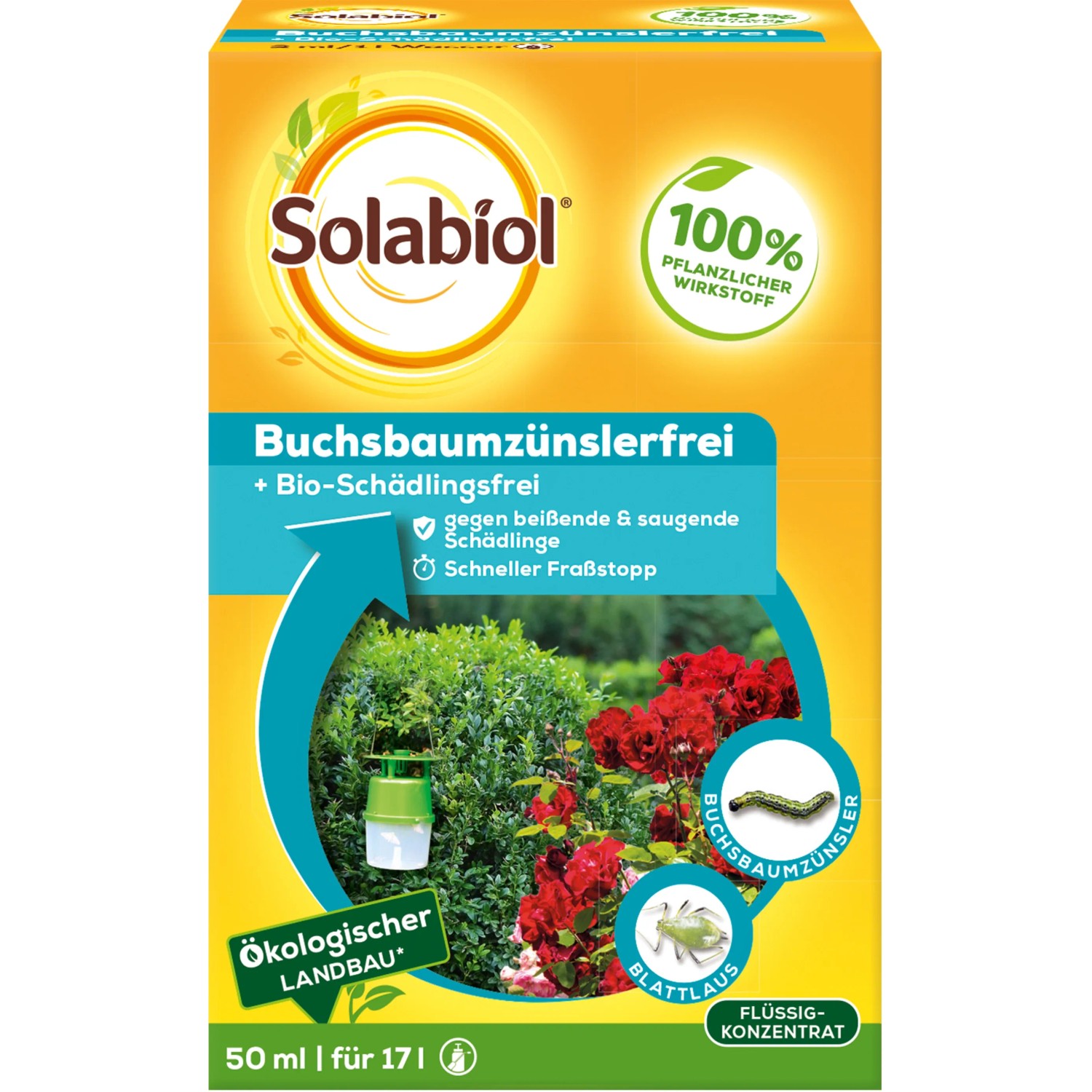 Solabiol Buchsbaumzünslerfrei 50 ml