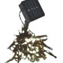 Lex 100er Solar LED Lichterkette für Garten und Party, warmweiß.