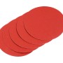 LUX Fiberscheiben, 180 mm, 2er-Set, Körnung K60 und K80 für Winkelschleifer.