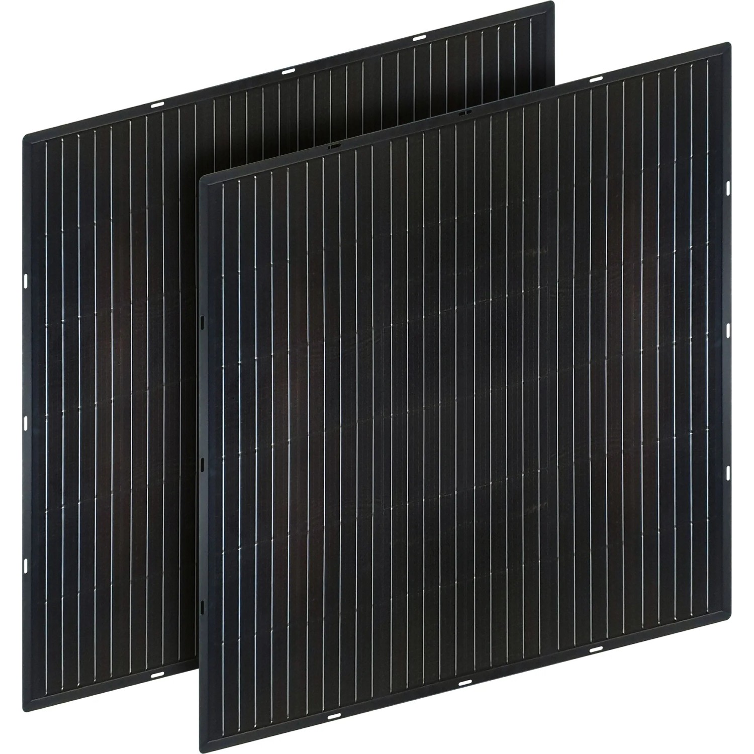 Schwaiger Solarmodul Slim-Line 2er Set, 400 Wp, für Balkonkraftwerke, schlankes Design.